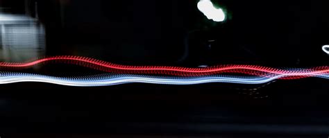Download wallpaper 2560x1080 lines, light, long exposure, darkness ...