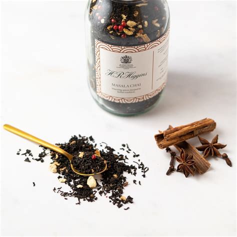 Masala Chai Loose Leaf Tea Jar – H.R.Higgins (Coffee-man) Ltd.