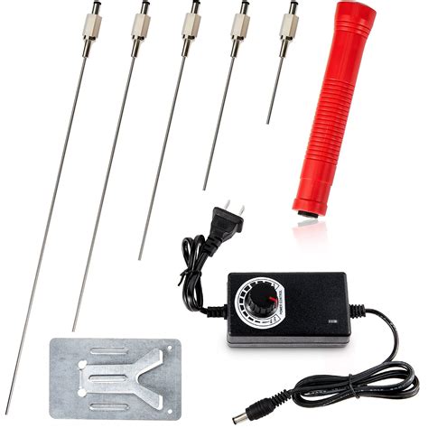 Buy 8 Pieces Hot Wire Foam Cutter Electric Styrofoam Cutting Tool Set ...