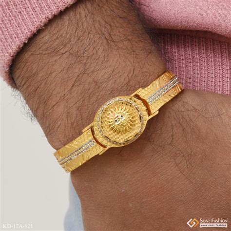 Stylish Diamond Kada Collection: Elegant Diamond Kada for Men – Tagged ...