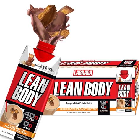 Amazon.com: Lean Body Ready-to-Drink Protein Shake, 40g Protein, Whey ...