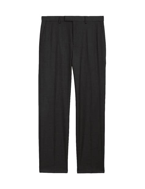 Buy Regular Fit Stretch Suit Trousers at Marks & Spencer