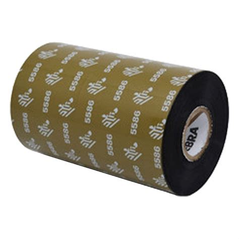 Zebra, 4.33 in Ribbon Wd, THERMAL TRANSFER RIBBON - 896T15|05319BK11045 ...