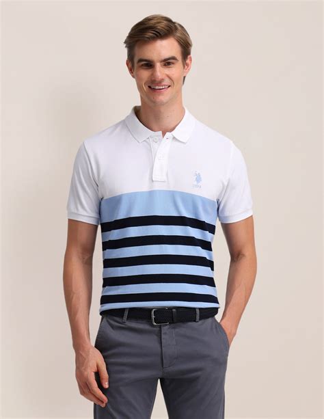 Men's Striped Polo Shirts | U.S. Polo Assn. India