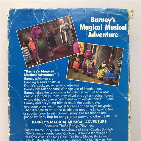Barney Magical Musical Adventure VHS Home | Grelly USA