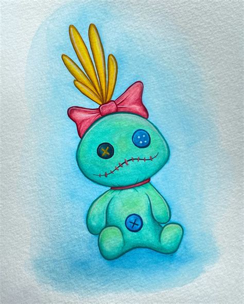 Scrump Lilo And Stitch Coloring
