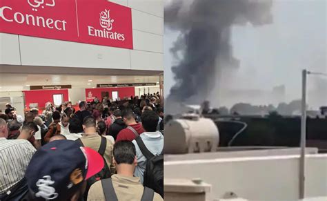 Chaos personified: Passenger on Dubai airport meltdown after Iran strikes