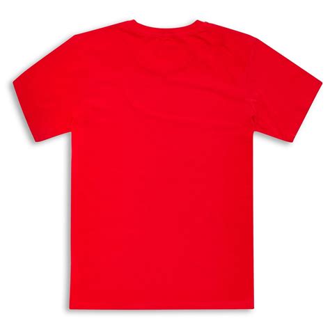 Plain Red T Shirt Front And Back