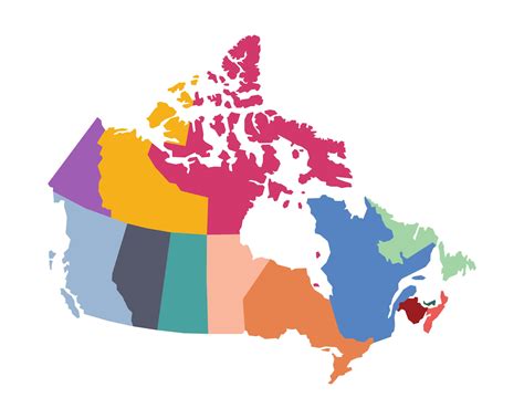 Simple Canada Map