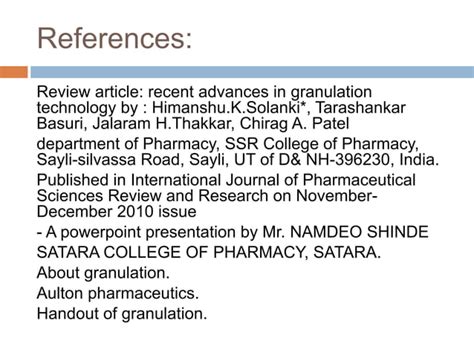 Image result for Granulation Methods