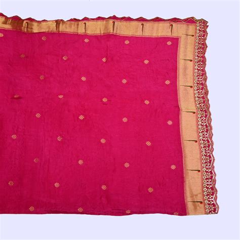 Dola Silk Zari Jacquard Dupatta – Ramji Sons