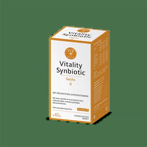 Vitality Synbiotic 6 Sechs klein // 60g hautquartier Shop