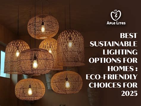 Best sustainable lighting options for homes: Eco friendly Choices for 2025