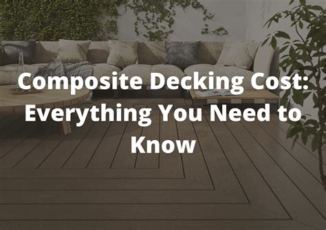 Composite Deck Cost | UK Guide | Supply & Installation Costs