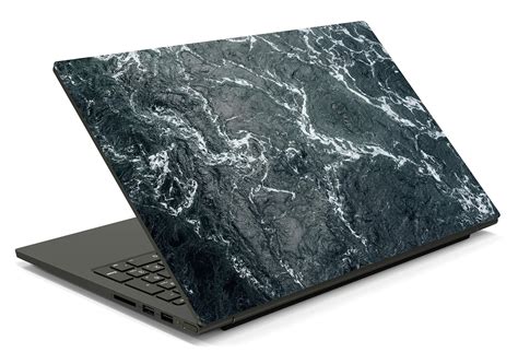 Buy ISEE 360® Laptop Skin Cover Laminated B&W Marble Designs Stickers ...