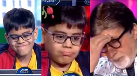 KBC 17: This kid from Gujarat got out on '0' due to overconfidence ...