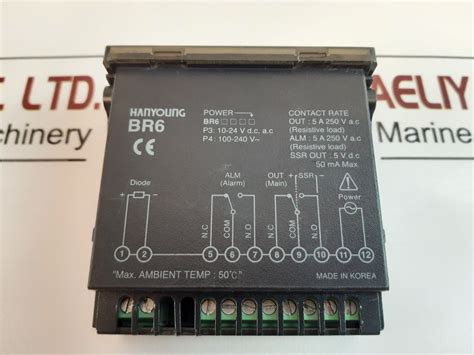 Hanyoung Br6-hak Digital Temperature Controller – Aeliya Marine Tech