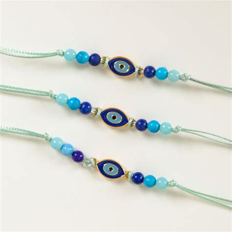 Evil Eye Raksha Bandhan Hamper Set Of 3 Online - Premium Gift Hamper ...