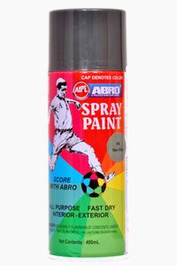 ABRO Premium Grey Spray Paint 400 ml Price in India - Buy ABRO Premium ...