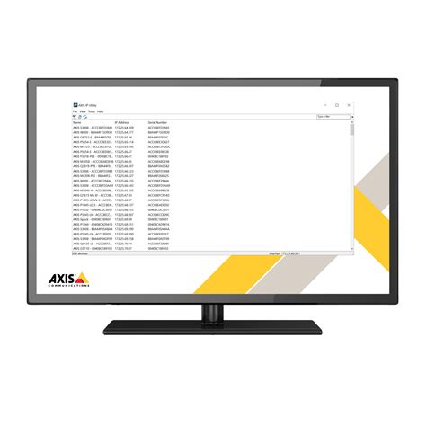 AXIS IP Utility | Axis Communications