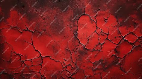 Premium AI Image | Black blood red grunge or horror background Old ...