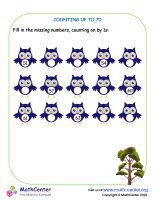 Counting Up To 60 | Worksheets | Math Center