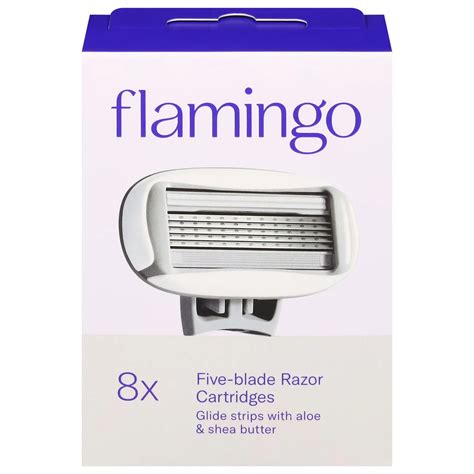 Flamingo Five-Blade Razor Cartridges - Shop Razors & blades at H-E-B