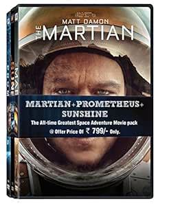 3 Sci-Fi Movies Collection: The Martian + Prometheus + Sunshine (3-Disc ...
