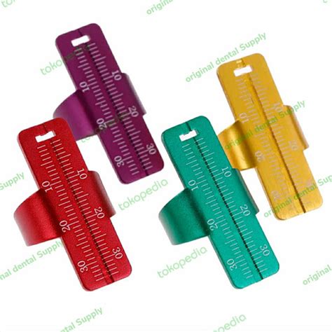 Jual Penggaris Endodontic Model Cincin alat ukur K file Endo Block ...