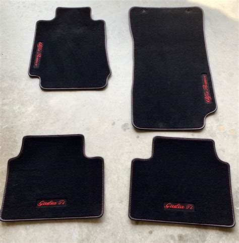 Alfa Romeo Giulia Floor Mats - Cool Product Review articles, Bargains ...