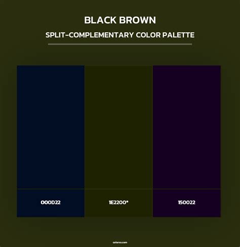 Split-complementary color palettes and scheme combinations - colorxs.com