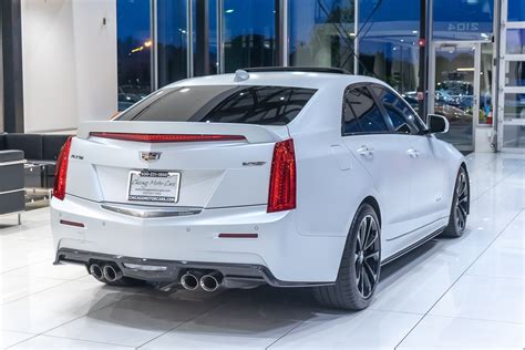 Used 2016 Cadillac ATS-V Sedan **#21 OF 102 CRYSTAL WHITE FROST EDITION** For Sale (Special ...