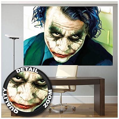 GREAT ART Buy Joker Portrait - Dark Knight Clown Poster at Ubuy India