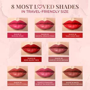 Just Herbs Ayurvedic Creamy Matte Lipstick Set38gm (Pack of 16) & Just ...