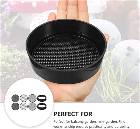 2 garden soil sifter Sets Garden Riddle Sieve Mesh India | Ubuy