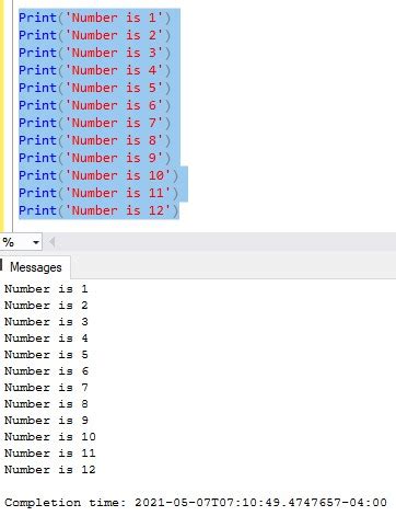 Image result for T-SQL While Loop