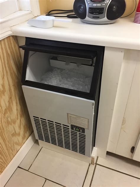 Portable Built-In Stainless Steel Commercial Ice Maker - Costway