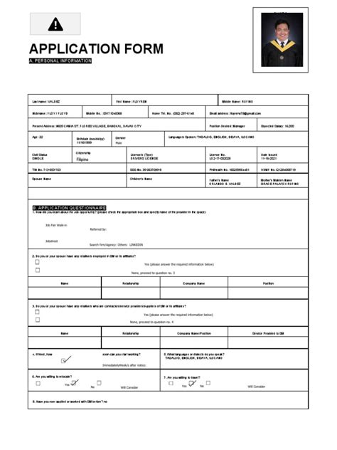 Image result for Electronic PDF Application Form