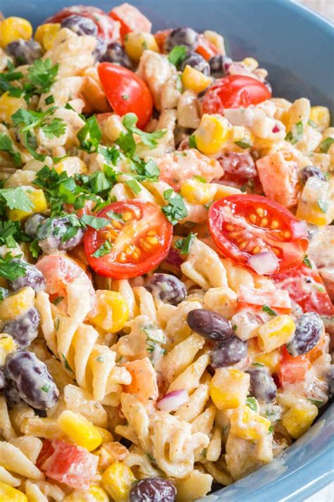 Protein Pasta Salad, Taco Pasta Salad, Chicken Pasta Salad, Skinny ...
