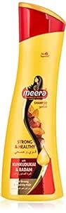 Meera Strong and Healthy Shampoo, With Goodness of Kunkudukai & Badam ...
