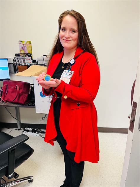 Today at Methodist Hospital Texsan It was an honor to award Tanya ...