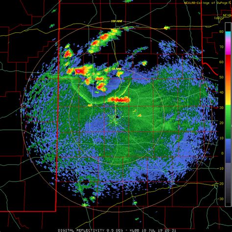 Thunderstorms generate landspouts, hail and damaging winds - July 10, 2019