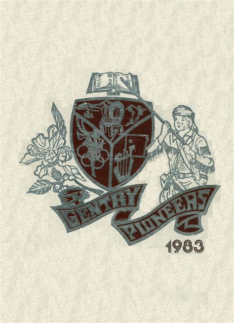1983 yearbook from Gentry High School from Gentry, Arkansas for sale