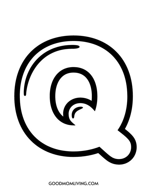 Free Printable Bubble Letter A (Fun and Kid-Friendly) - Good Mom Living