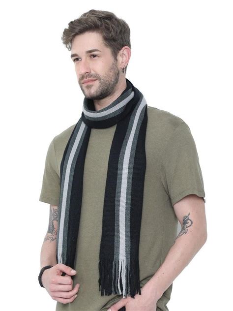 FabSeasons Men Casual Self Design Scarf for Winter freeshipping ...