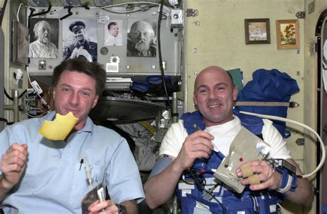 A rare look into the daily lives of astronauts in space