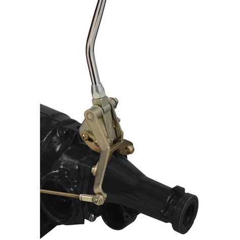 Lokar TM4L60EEP Tm Shifter, GM 4L60E Chrome 8 Inch Single Bend