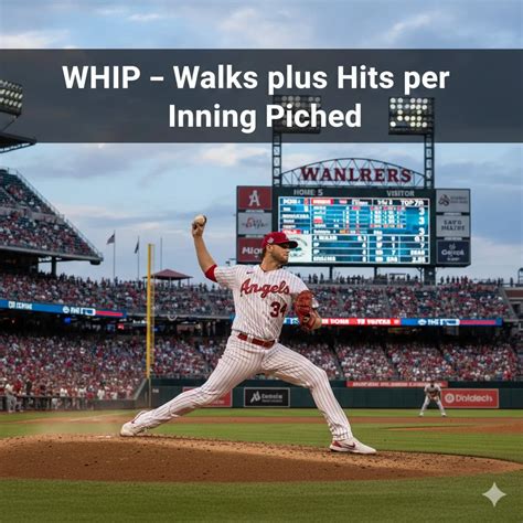 What Does WHIP Mean in Baseball ⚾ Explained for Fans