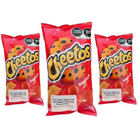 Buy Sabritas Cheetos Bolitas (Pack of 3) Online India | Ubuy