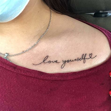 Love Yourself Tattoo Tumblr